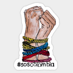 #soscolombia v2 Sticker